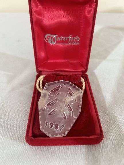 1987 Waterford Crystal Ornament