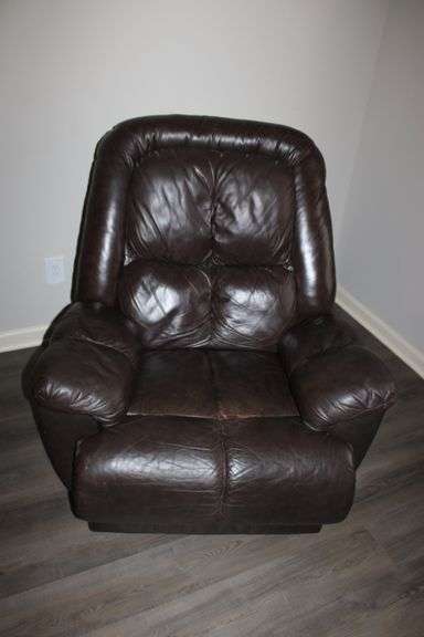Brown Leather Recliner