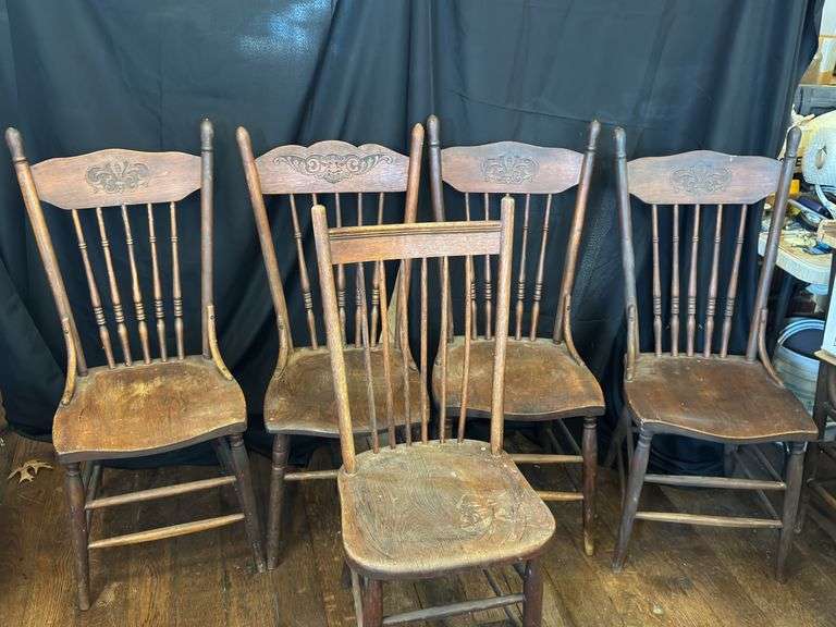 Antique Wood Chairs