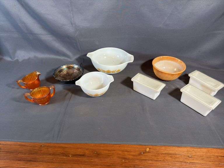 Pyrex, Carnival Glass & More