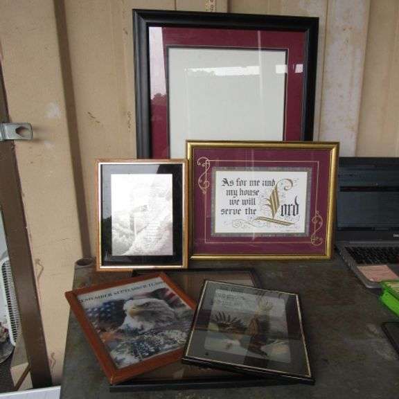 Assorted Pictures and frames