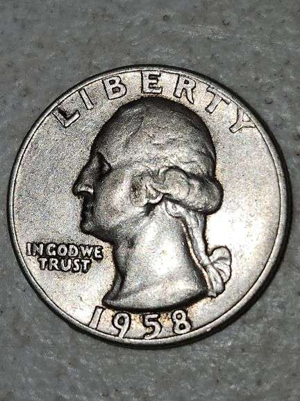 1958 D Mint Quarter