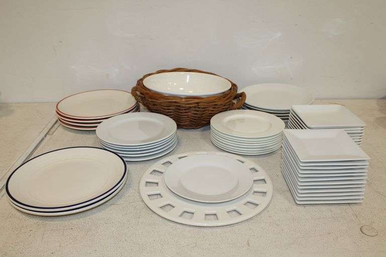 Plates & Serving Bowl