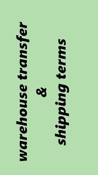 PLEASE CLICK THE PHOTO ABOVE TO READ TRANSFER & NATIONWIDE SHIPPING TERMS