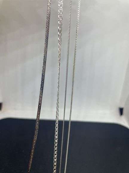 Sterling silver necklaces