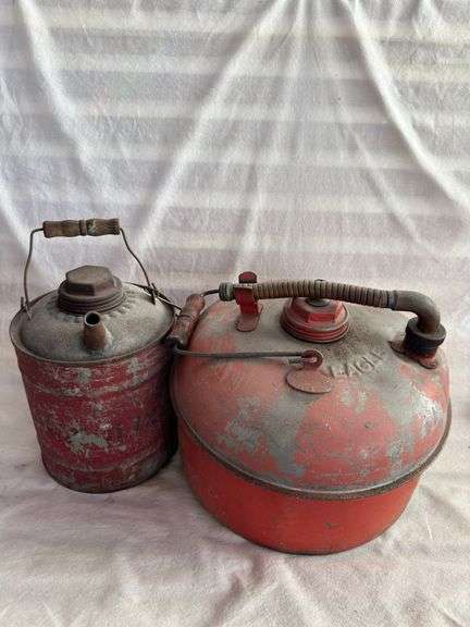 Antique Gas Cans