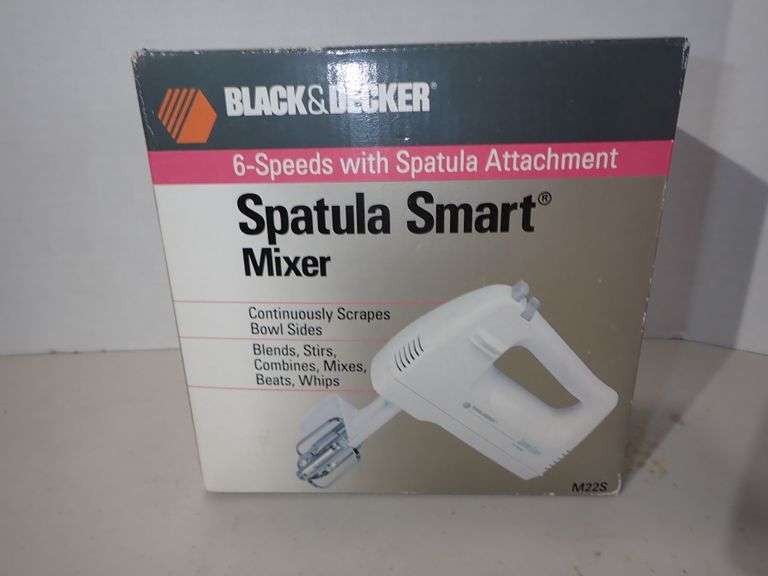 Black & Decker 6 speed Smart Spatula Mixer - New in sealed box