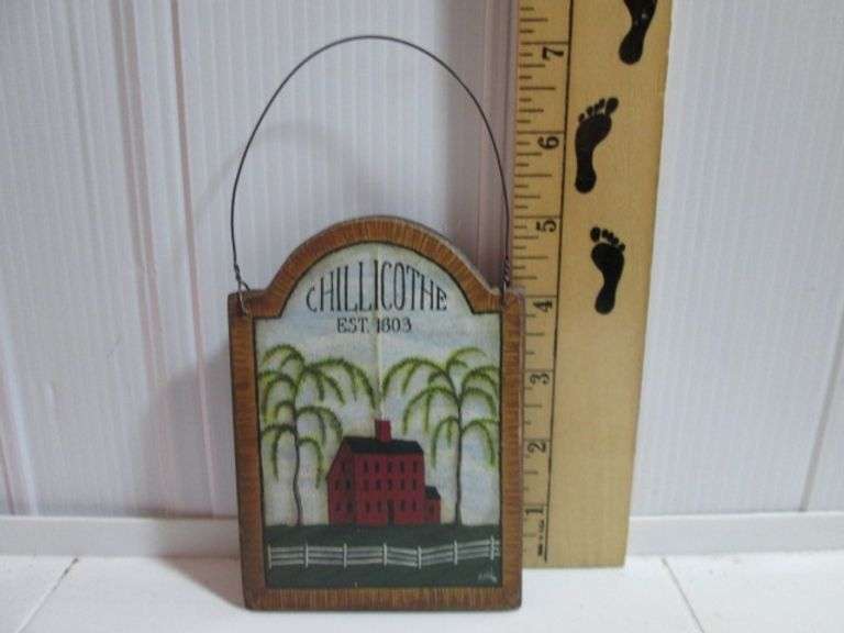 David Wood Ornament Chillicothe Est. 1803