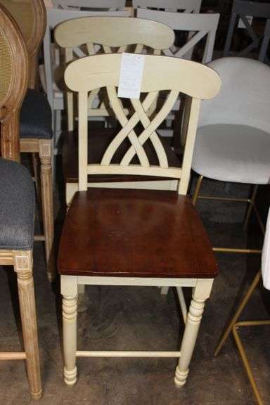 Buttermilk & Oak Stools
