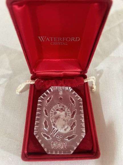1992 Waterford Crystal Ornament