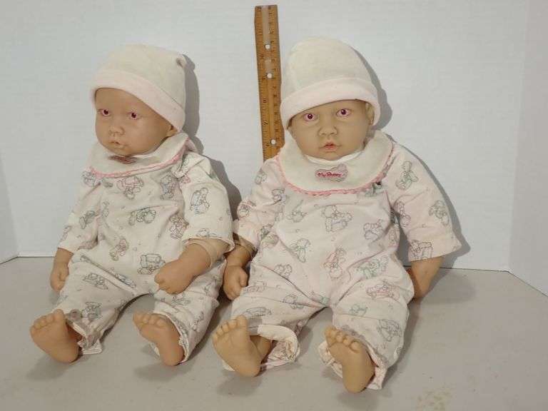 Two matching MY BABY baby dolls w/red eyes!!!