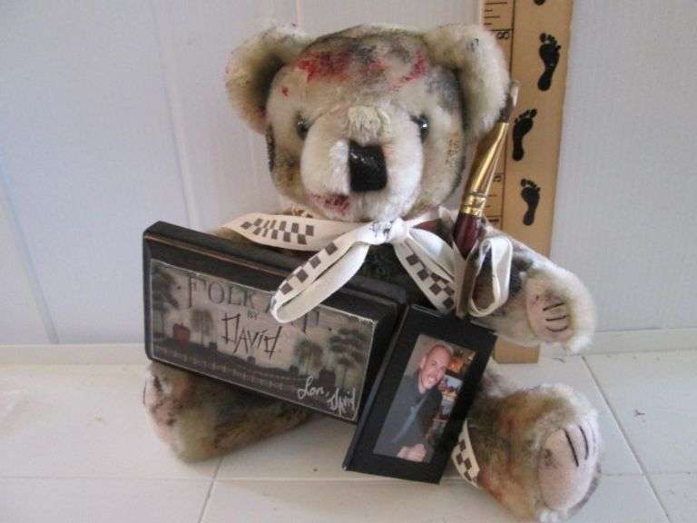 Signed RIP David Bear Signed