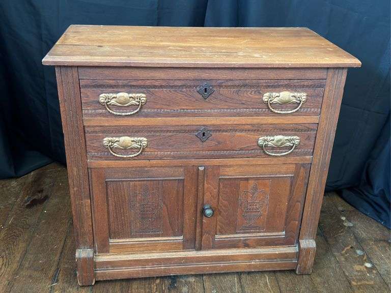 Wood Washstand