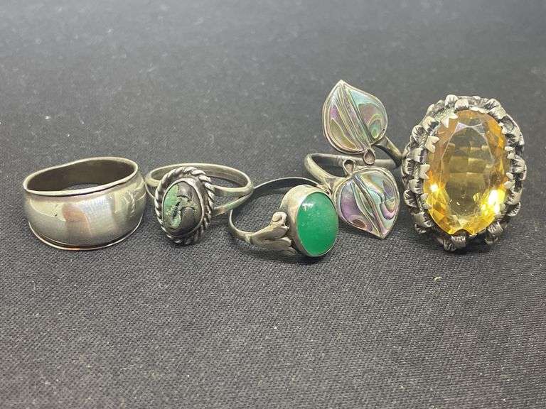 Sterling silver rings
