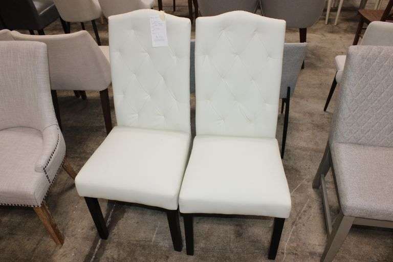 Safavieh White Dining Chairs