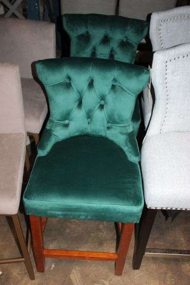 Avenue Green Counter Stools