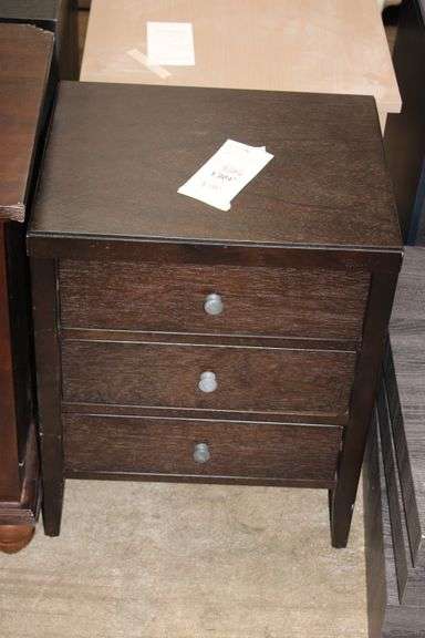 Three Drawer Nightstand