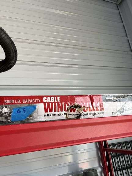 Cable winch puller