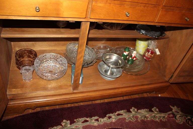Crystal, Glass & Metal Serveware