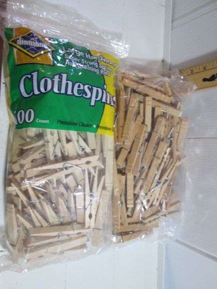 Assorted Clothes Pins