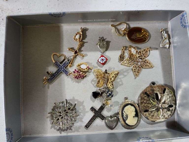 24 Assorted Necklace Pendants