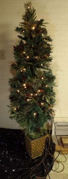 Skinny Christmas Tree