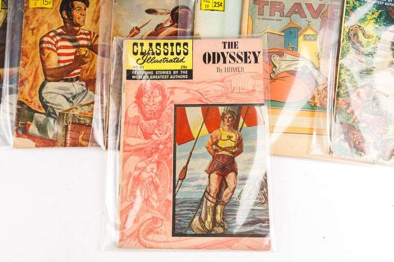 Classics Illustrated Comic Book Grouping