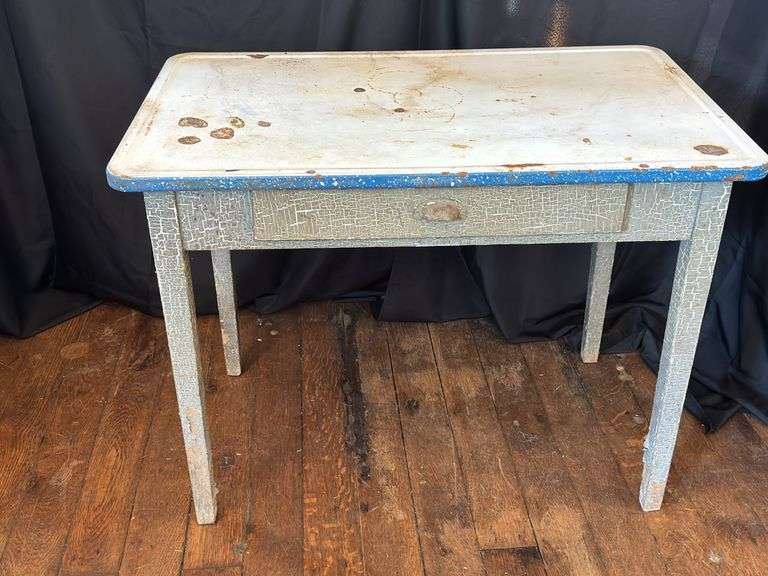 Porcelain Topped Table