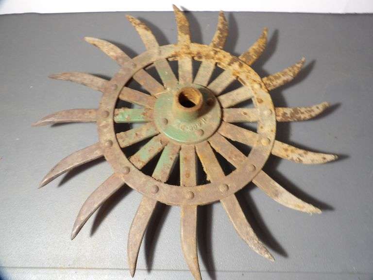 Vintage Rotary Cultivator Blade