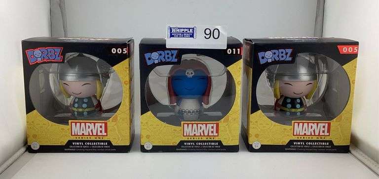 Lot of Three New Funko Dorbs