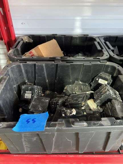 Totes of breaker switches
