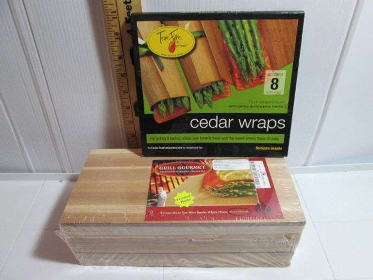 Cedar Wraps & New Gourmet Grilling Planks