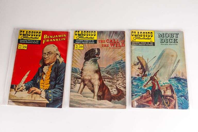 Classics Illustrated Comic Book Grouping