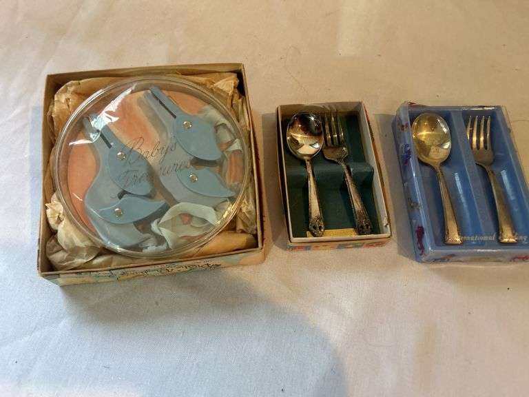 Child's Silver Spoon & Fork