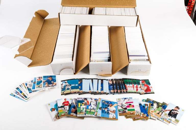 Large Collection of 1993 Upper Deck Baseball Cards