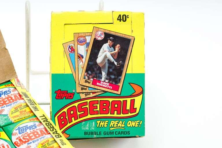1987 Topps Baseball Cards- Two Boxes