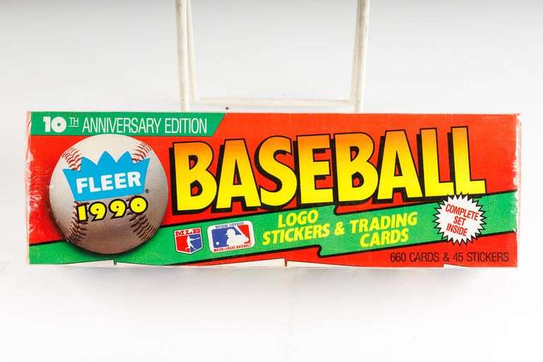 Sealed Fleer 1990 Baseball Cards