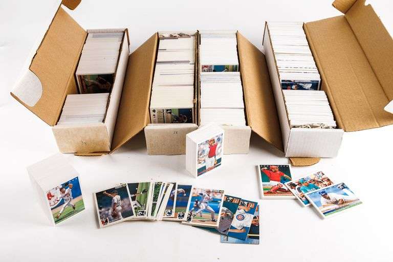 Large Group 1993 and 1994 Upper Deck Series I and II Baseball Cards