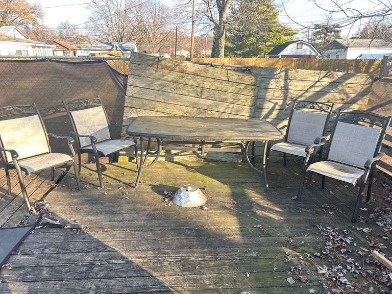 Patio Table & Chairs