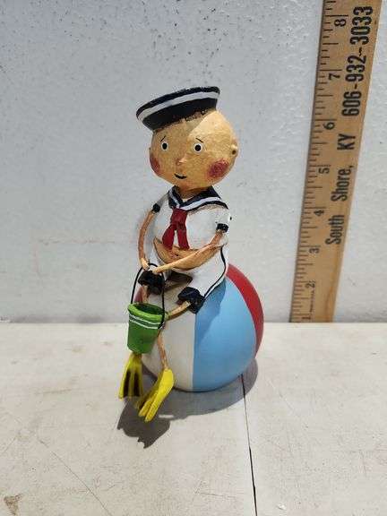 New In Box Lori C Mitchell ESC Bernie's Beach Ball Figure