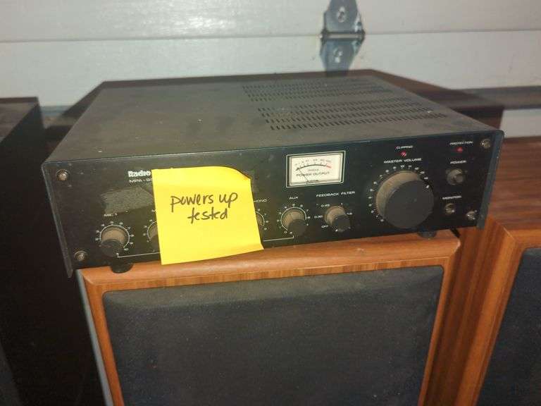 Radio Shack MPA-95 Watt PA Mixer Amplifier