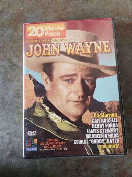 20 Movie DVD Pack John Wayne