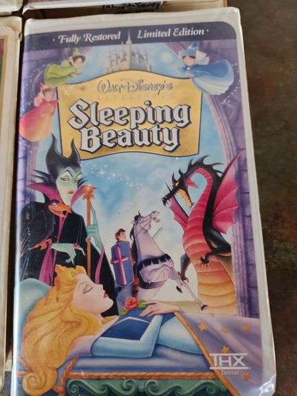 Eleven Walt Disney VHS Tapes