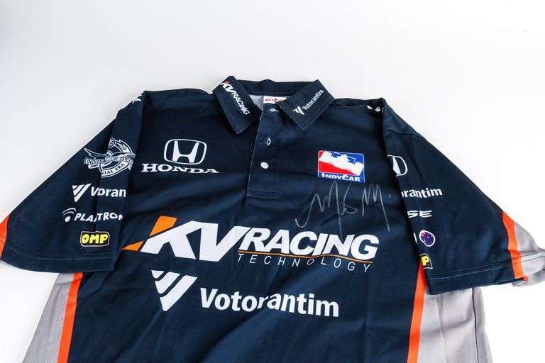 Mario Moraes Race Car Driver Signed Jersey