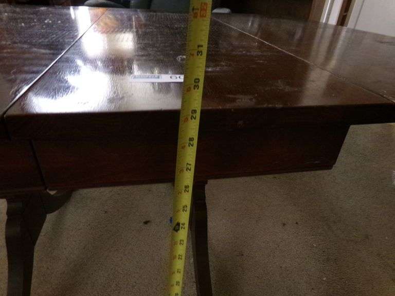 Wood Table 56L x 36W x 28H