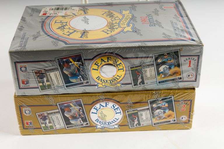 1992 Leaf Set Baseball Cards- Series 1 and 2