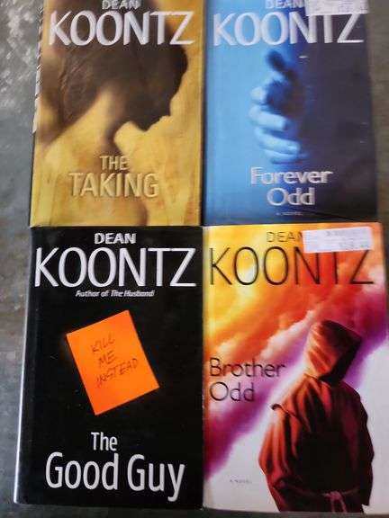 Four Dean Koontz Novels