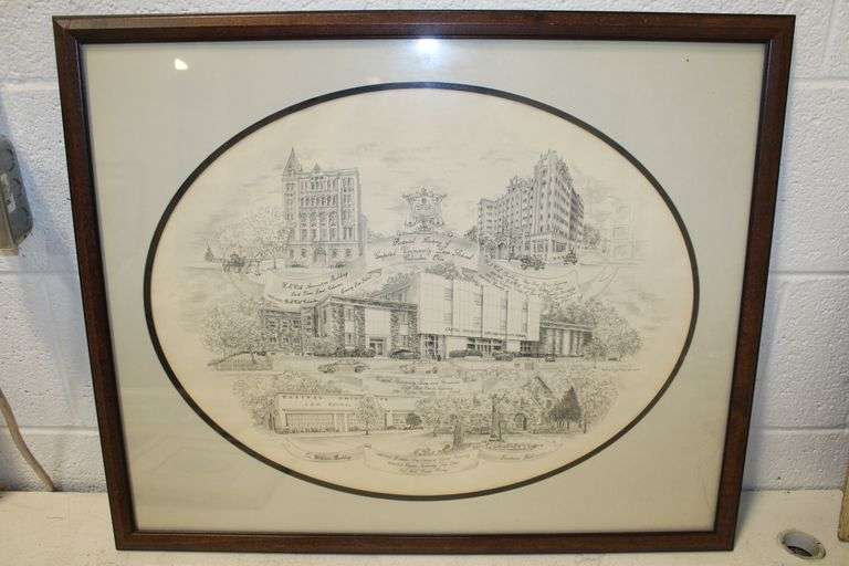 Capital University Architectural Study Print