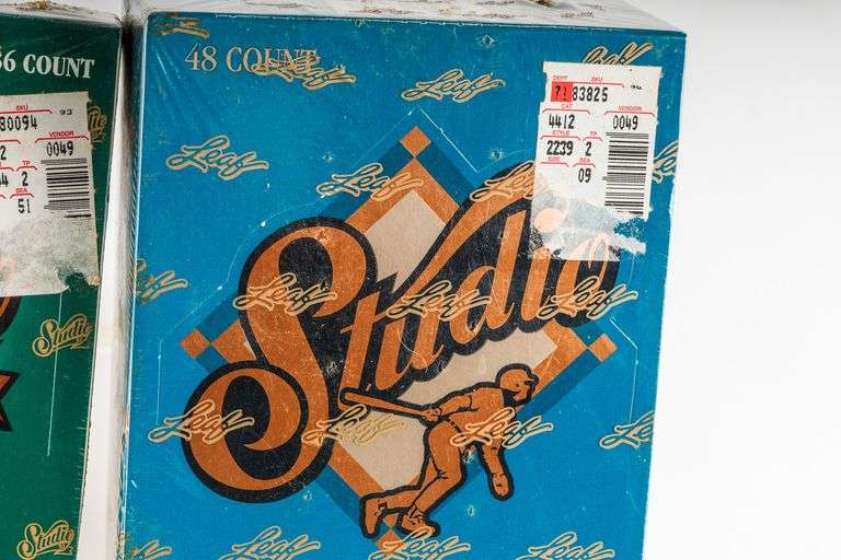 1992 and 1993 Studio Baseball Cards- 2 Sealed Boxes