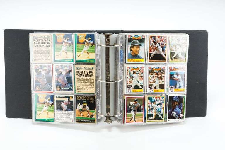 1990's Baseball Player Sets- Dave Justice, Griffey, Bo Jackson, More